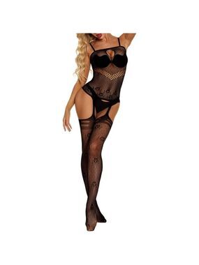 Fishnet Body Stockings Mesh Lingerie Bodysuit Body Soft BDSM Bondage Cosplay NWT